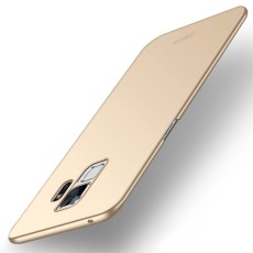 MOFI Shield Slim Plastic Phone Casing for Samsung Galaxy S9 G960 - Gold - matēts plastikas aizmugures apvalks (bampers, vāciņš, slim silicone cover shell, bumper)