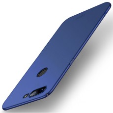 MOFI Shield Slim Plastic Phone Casing for OnePlus 5T - Blue - matēts plastikas aizmugures apvalks (bampers, vāciņš, slim silicone cover shell, bumper)
