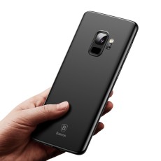 BASEUS Ultra Thin Matte PP Phone Case for Samsung Galaxy S9 G960 - Black - silikona aizmugures apvalks (bampers, vāciņš, slim TPU silicone case cover, bumper)