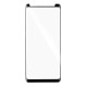 5D Full Glue (Case Friendly) ar noapaļotām malām Tempered Glass protector priekš Samsung Galaxy S8 G950 - Melns - Ekrāna Aizsargstikls / Bruņota Stikla Aizsargplēve (Full screen size curved)
