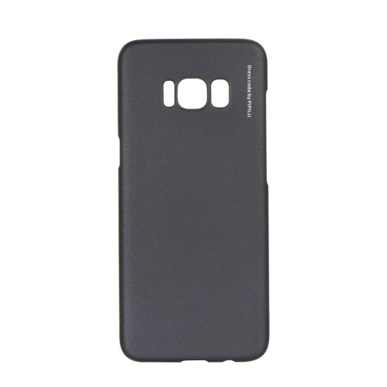 X-Level Knight Series Hard Protective Case priekš Huawei P9 Lite mini - Black - plastikas aizmugures apvalks (bampers, vāciņš, PU back cover, bumper shell)
