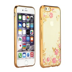 Forcell Diamond Case priekš Sony Xperia XZ2 H8266 - Zelts - silikona aizmugures apvalks ar attēlu (bampers, vāciņš, ultra slim TPU silicone case cover, bumper)