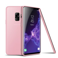 CAFELE Frosted Silicone Shell Cover Case priekš Samsung Galaxy S9 G960 - Rozā - matēts silikona aizmugures apvalks (bampers, vāciņš, ultra slim TPU silicone case cover, bumper)