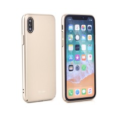 RoarKorea Darker series Matte Hard Protective Back Case priekš Samsung Galaxy A6 Plus (2018) A605 - Zelts - matēts plastikas aizmugures apvalks (bampers, vāciņš, PU back cover, bumper shell)