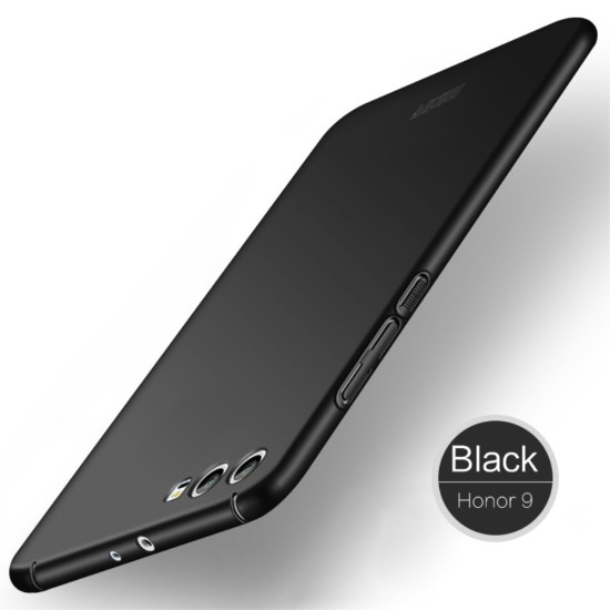 MOFI Shield Slim Plastic Phone Casing for HTC Desire 12 - Black - matēts plastikas aizmugures apvalks (bampers, vāciņš, slim silicone cover shell, bumper)