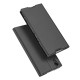 Dux Ducis Skin Pro series priekš Sony Xperia XA1 Plus G3412 - Tumši Pelēks - sāniski atverams maciņš ar magnētu un stendu (ādas maks, grāmatiņa, leather book wallet case cover stand)