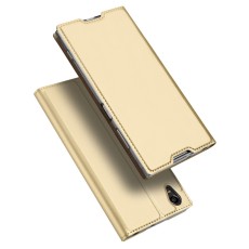 Dux Ducis Skin Pro series priekš Sony Xperia XA1 Plus G3412 - Zelts - sāniski atverams maciņš ar magnētu un stendu (ādas maks, grāmatiņa, leather book wallet case cover stand)
