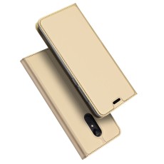 Dux Ducis Skin Pro series priekš Xiaomi Redmi 5 - Zelts - sāniski atverams maciņš ar magnētu un stendu (ādas maks, grāmatiņa, leather book wallet case cover stand)