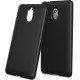 Carbon Fiber Texture TPU Frosted Phone Case priekš Nokia 3.1 (2018) - Melns - triecienizturīgs silikona aizmugures apvalks (bampers, vāciņš, slim TPU silicone case shell cover, bumper)