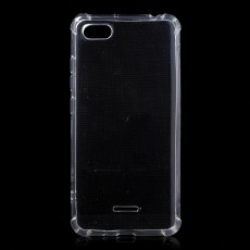 Shock Proof Case priekš Xiaomi Redmi 6A - Caurspīdīgs - triecienizturīgs silikona aizmugures apvalks (bampers, vāciņš, slim TPU silicone case shell cover, bumper)