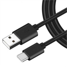 Asus 1M USB to Type-C cable (bez iepakojuma) - Melns - USB-C lādēšanas un datu kabelis / vads