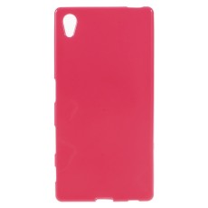 Telone Candy Super plāns 0.3mm Samsung Galaxy J1 J100 - Rozā - silikona apvalks (bampers, vāciņš, slim TPU silicone case cover, bumper)