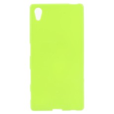 Telone Candy Super plāns 0.3mm Samsung Galaxy J1 J100 - Salātkrāsas - silikona apvalks (bampers, vāciņš, slim TPU silicone case cover, bumper)