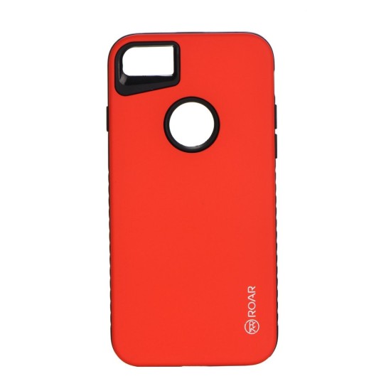 RoarKorea Rico Armor Back Case для Apple iPhone 7 / 8 / SE2 (2020) / SE3 (2022) - Красный - противоударная силиконовая накладка / бампер-крышка