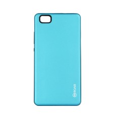 RoarKorea Rico Armor Back Case priekš Huawei P8 Lite - Gaiši Zils - triecienizturīgs silikona aizmugures apvalks (bampers, vāciņš, slim TPU silicone case shell cover, bumper)