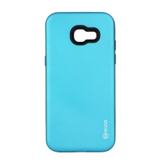 RoarKorea Rico Armor Back Case priekš Samsung Galaxy A3 (2017) A320 - Gaiši Zils - triecienizturīgs silikona aizmugures apvalks (bampers, vāciņš, slim TPU silicone case shell cover, bumper)