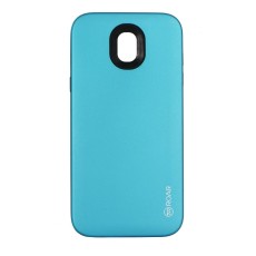 RoarKorea Rico Armor Back Case priekš Samsung Galaxy J5 (2017) J530 - Gaiši Zils - triecienizturīgs silikona aizmugures apvalks (bampers, vāciņš, slim TPU silicone case shell cover, bumper)