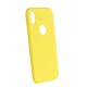 Forcell Soft Back Case priekš Huawei Mate 10 Lite - Dzeltens - matēts silikona apvalks (bampers, vāciņš, slim TPU silicone cover shell, bumper)