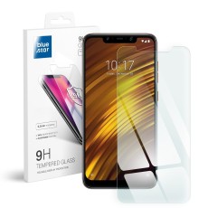 BlueStar Tempered Glass 9H screen protector film guard priekš Xiaomi Pocophone F1 - Ekrāna Aizsargstikls / Bruņota Stikla Aizsargplēve