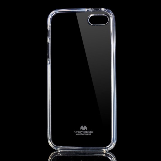 Mercury Jelly Clear priekš Apple iPhone XS Max - Caurspīdīgs - silikona aizmugures apvalks (bampers, vāciņš, slim TPU silicone case cover, bumper)