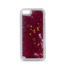 Liqiud TPU Glitter Back Case priekš LG G7 ThinQ G710 - Sārts - silikona / plastikāta aizmugures apvalks (bampers, vāciņš, cover, bumper)