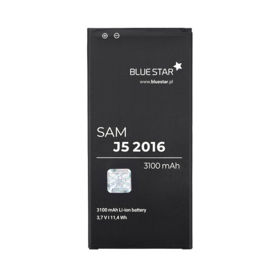 BlueStar Premium akumulators priekš Samsung Galaxy J5 (2016) J510 Li-on 3100mAh EB-BJ510CBE - baterijas telefoniem (cell phone battery)