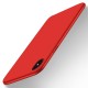 X-Level Guardian Series Frosted TPU Case priekš Apple iPhone XS Max - Sarkans - matēts silikona apvalks (bampers, vāciņš, slim silicone cover shell, bumper)
