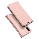 Dux Ducis Skin Pro series priekš Apple iPhone XS Max - Rozā Zelts - sāniski atverams maciņš ar magnētu un stendu (ādas maks, grāmatiņa, leather book wallet case cover stand)