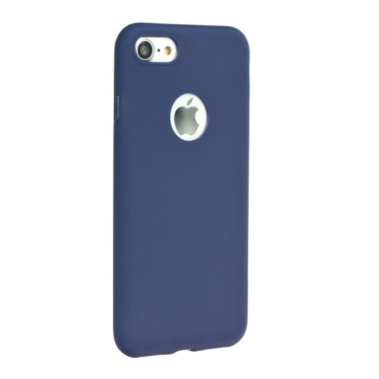 Forcell Soft Back Case priekš Samsung Galaxy J4 Plus (2018) J415 - Tumši Zils - matēts silikona apvalks (bampers, vāciņš, slim TPU silicone cover shell, bumper)