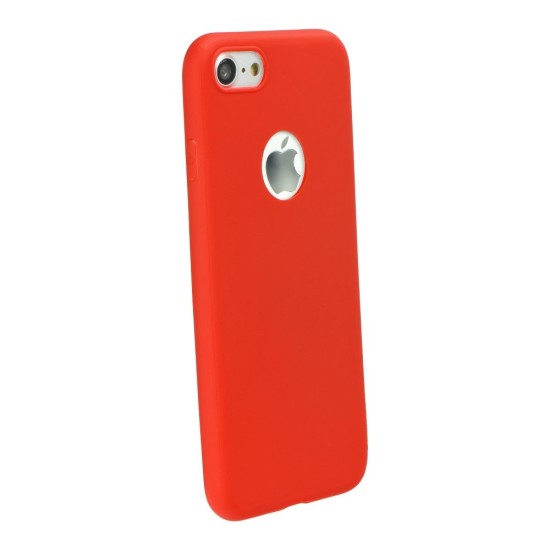 Forcell Soft Back Case priekš Xiaomi Redmi 6 - Sarkans - matēts silikona apvalks (bampers, vāciņš, slim TPU silicone cover shell, bumper)