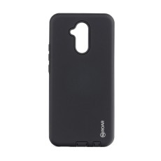 RoarKorea Rico Armor Back Case priekš Huawei Mate 20 Lite - Melns - triecienizturīgs silikona aizmugures apvalks (bampers, vāciņš, slim TPU silicone case shell cover, bumper)