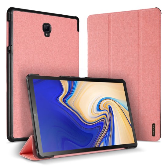 Dux Ducis Skin Pro series priekš Samsung Galaxy Tab S4 10.5-inch T830 / T835 - Koraļļu - sāniski atverams maciņš ar magnētu un stendu (ādas maks, grāmatiņa, leather book wallet case cover stand)
