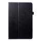 Lychee Leather Smart Cover Stand for Samsung Galaxy Tab S4 10.5-inch T830 / T835 - Melns - sāniski atverams maciņš ar stendu (ādas maks, grāmatiņa, leather book wallet case cover stand)