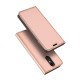 Dux Ducis Skin Pro series priekš LG Q7 Q610 - Rozā Zelts - sāniski atverams maciņš ar magnētu un stendu (ādas maks, grāmatiņa, leather book wallet case cover stand)