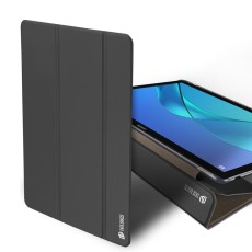Dux Ducis Skin Pro series priekš Huawei MediaPad M5 10.8-inch - Melns - sāniski atverams maciņš ar magnētu un stendu (ādas maks, grāmatiņa, leather book wallet case cover stand)