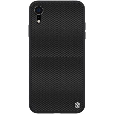 NILLKIN Textured Back Case priekš Apple iPhone XR - Melns - silikona / plastikāta aizmugures apvalks (bampers, vāciņš, cover, bumper)