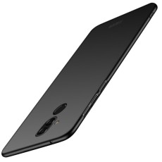 MOFI Shield Slim Plastic Phone Casing priekš Huawei Mate 20 Lite - Melns - matēts plastikas aizmugures apvalks (bampers, vāciņš, slim silicone cover shell, bumper)