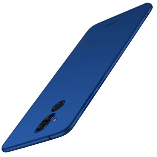 MOFI Shield Slim Plastic Phone Casing priekš Huawei Mate 20 Lite - Zils - matēts plastikas aizmugures apvalks (bampers, vāciņš, slim silicone cover shell, bumper)