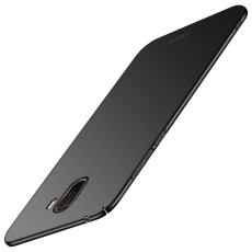 MOFI Shield Slim Plastic Phone Casing priekš Xiaomi Pocophone F1 - Melns - matēts plastikas aizmugures apvalks (bampers, vāciņš, slim silicone cover shell, bumper)