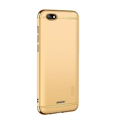 MOFI 3-In-1 Plastic Back Case priekš Xiaomi Redmi 6A - Zelts - plastikas aizmugures apvalks (bampers, vāciņš, PU back cover, bumper shell)