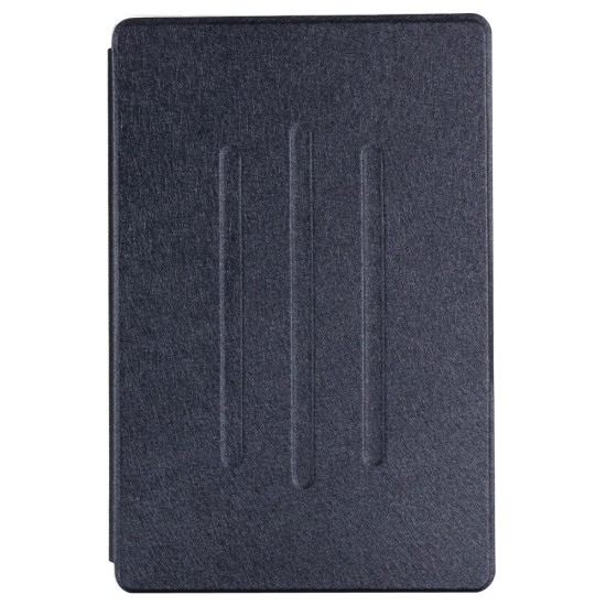 Leather Stand Case Cover with Card Slots for Huawei MediaPad M5 10.8-inch - Tumši zils - sāniski atverams maciņš ar stendu (ādas maks, grāmatiņa, leather book wallet case cover stand)