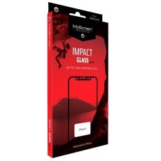MyScreen Impact Glass 8H Edge 3D priekš Apple iPhone 7 / 8 / SE2 (2020) / SE3 (2022) - Melns - Ekrāna Aizsargstikls / Bruņota Stikla Aizsargplēve
