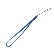 Auduma roku lenta ar plastikāta karabīni - Tumši Zila (īsa)