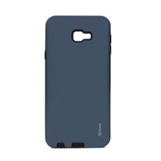RoarKorea Rico Armor Back Case priekš Samsung Galaxy J4 Plus (2018) J415 - Zils - triecienizturīgs silikona aizmugures apvalks (bampers, vāciņš, slim TPU silicone case shell cover, bumper)