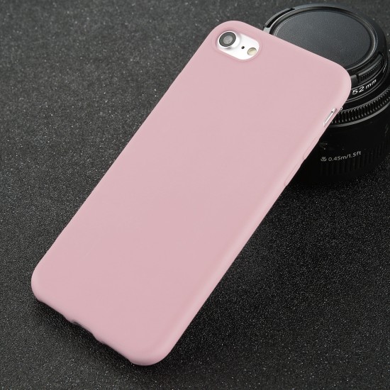 Matt TPU Back Case для Samsung Galaxy A7 (2018) A750 - Розовый - матовая силиконовая накладка / бампер