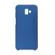 Forcell Silicone Case (Microfiber Soft Touch) priekš Samsung Galaxy J6 Plus (2018) J610 - Tumši Zils - matēts silikona apvalks (bampers, vāciņš, slim TPU silicone cover shell, bumper)