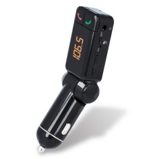 Forever TR-320 Car Kit HandsFree FM Transmitter ar Bluetooth V4.2 EDR 12/24V USB 2x2.1A - USB FM Transmiteris un auto lādētājs, MP3 Audio atskaņotājs, automašinas bezvadu brīvroku sistēma