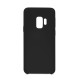 Forcell Silicone Case (Microfiber Soft Touch) priekš Samsung Galaxy S10 G973 - Melns - matēts silikona apvalks (bampers, vāciņš, slim TPU silicone cover shell, bumper)