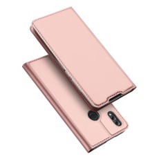 Dux Ducis Skin Pro series priekš Huawei Honor 8X - Rozā Zelts - sāniski atverams maciņš ar magnētu un stendu (ādas maks, grāmatiņa, leather book wallet case cover stand)