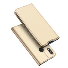 Dux Ducis Skin Pro series priekš Huawei Honor 8X - Zelts - sāniski atverams maciņš ar magnētu un stendu (ādas maks, grāmatiņa, leather book wallet case cover stand)